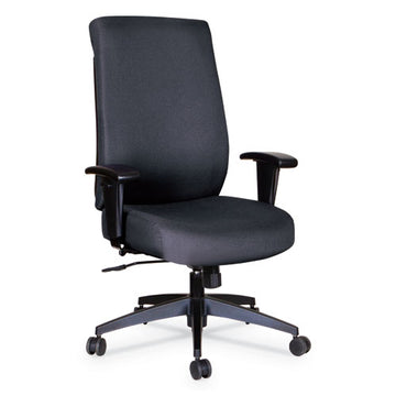 Alera® Alera Wrigley Series High Performance High-back Synchro-tilt Task Chair, Supports 275 Lb, 17.24" To 20.55" Seat Height, Black freeshipping - TVN Wholesale